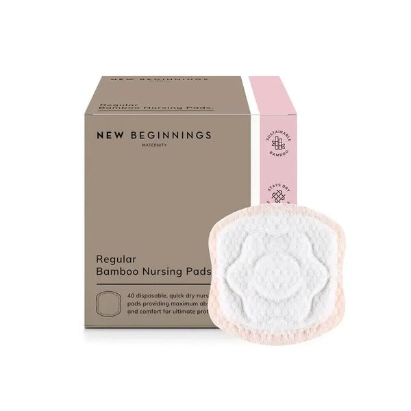 New Beginnings Bamboo Breast Pads 40 Pack