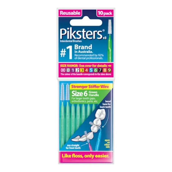 Piksters Size 6 10 Pack