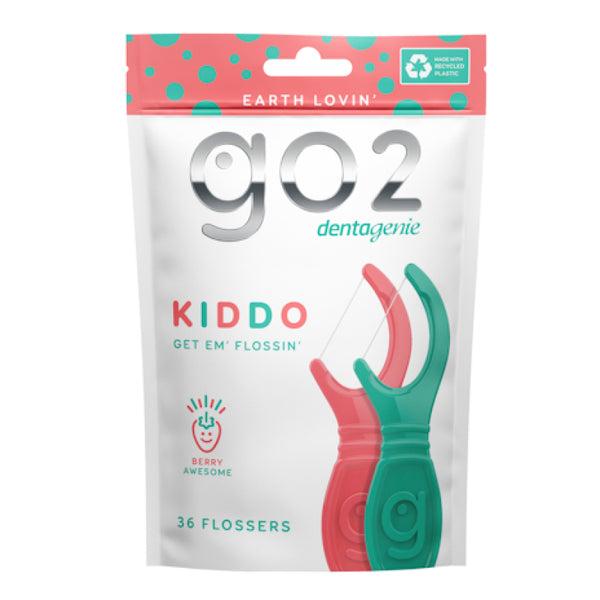 GO2 Dentagenie Kiddo Flossers 36 Pack