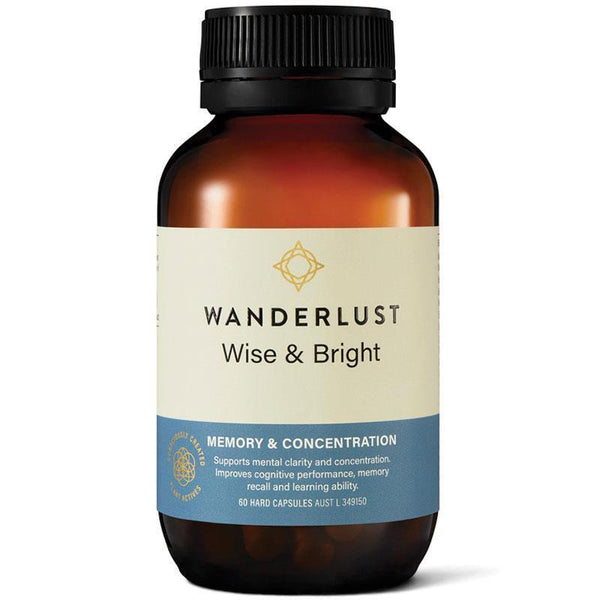 Wanderlust Wise & Bright 60 Capsules
