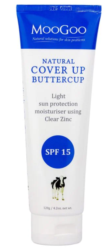 Moogoo Cover Up Buttercup SPF 15 Natural Moisturiser 120g