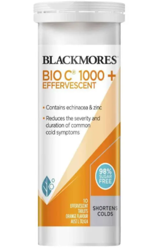 Blackmores Bio C 1000mg 10 Effervescent Tablets