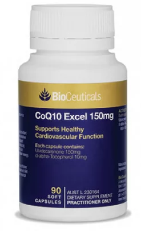 BioCeuticals CoQ10 Excel 150mg 90 Capsules