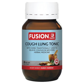 Fusion Health Cough Lung Tonic 60 Vegetarian Capsules