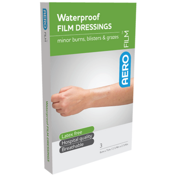 Aerofilm Waterproof Film Dressing 6 x 7cm Box/3