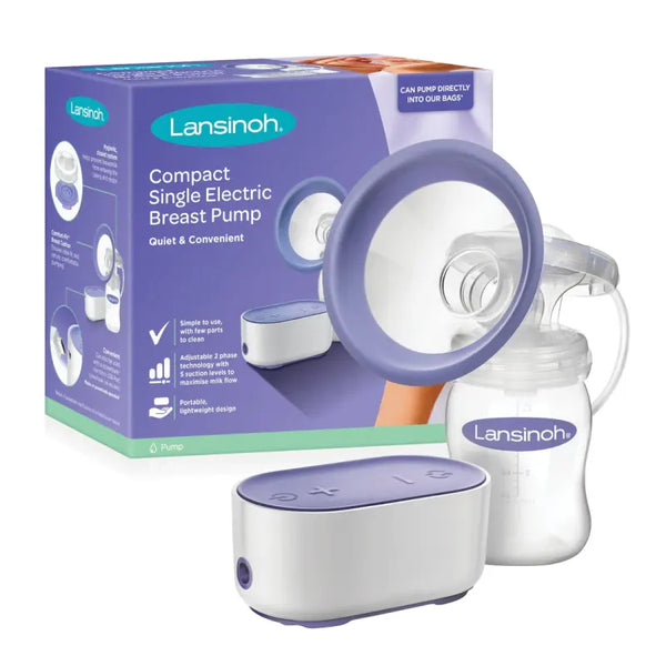 Lansinoh Compact Single Electric Breast Pump