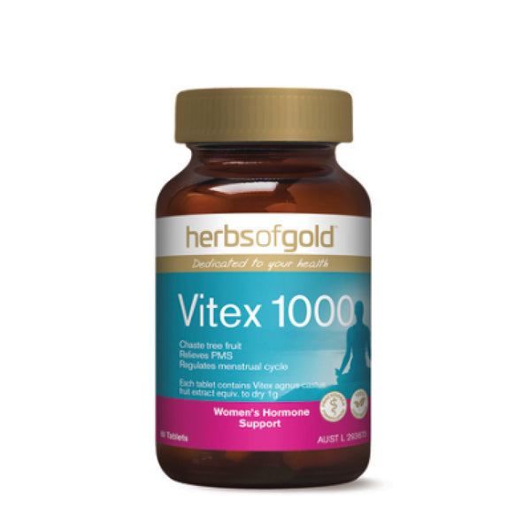 Herbs of Gold Vitex 1000 60 tablets