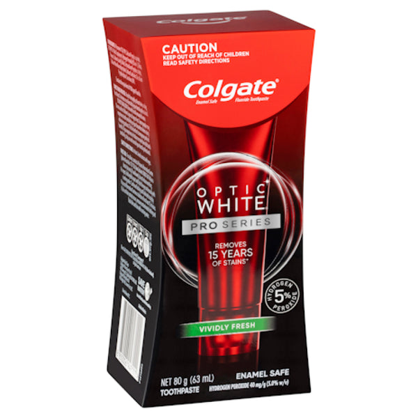 Colgate Toothpaste Optic White Pro Series Vividly Fresh 80g