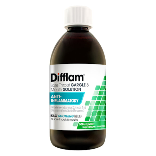 Difflam Sore Throat Gargle 500mL