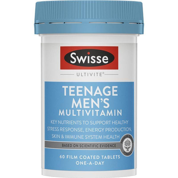 Swisse Men's Teenage Ultivite 60 Tablets
