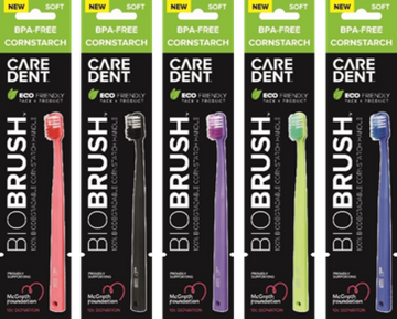 Caredent Biobrush Biodegradable Toothbrush
