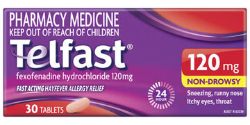 Telfast 120mg Tablets 30