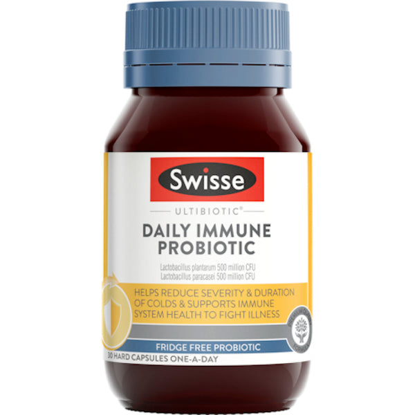 Swisse Ultibiotic Daily Immune Probiotic 30 Capsules