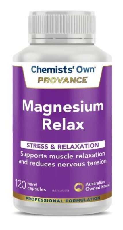 Chemist Own Provance Magnesium Relax 120 Capsules