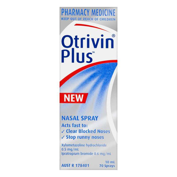 Otrivin Plus Nasal Spray 10mL