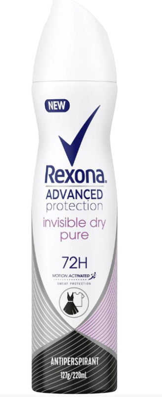 Rexona Women Advanced Protection Invisible Dry Pure 220ml