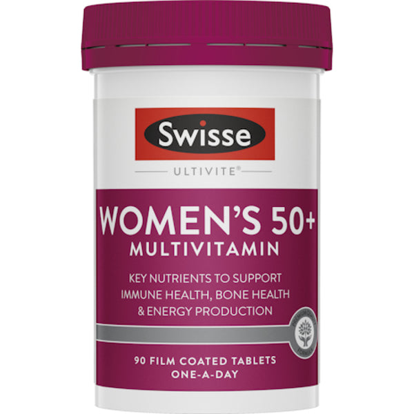 Swisse Ultivite Women's 50+ Multivitamin 90 Tablets