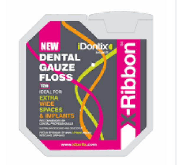 iDontix X-Ribbon Dental Gauze Floss