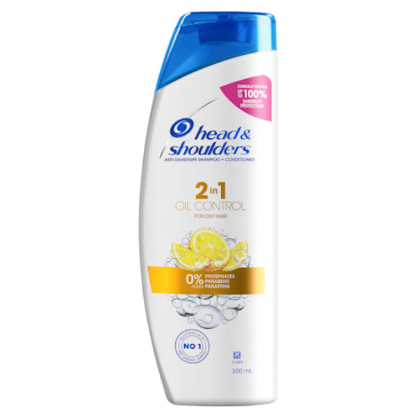 Head & Shoulders Oil Control 2in1 Shampoo & Conditioner 350ml