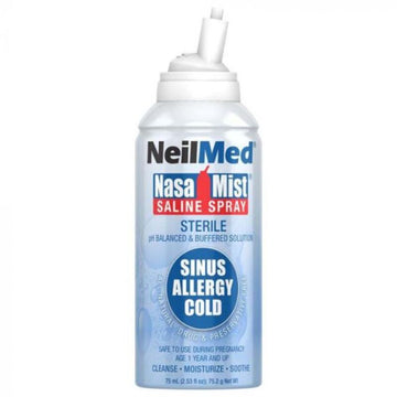 NeilMed NasaMist Isotonic Saline Nasal Spray 75ml
