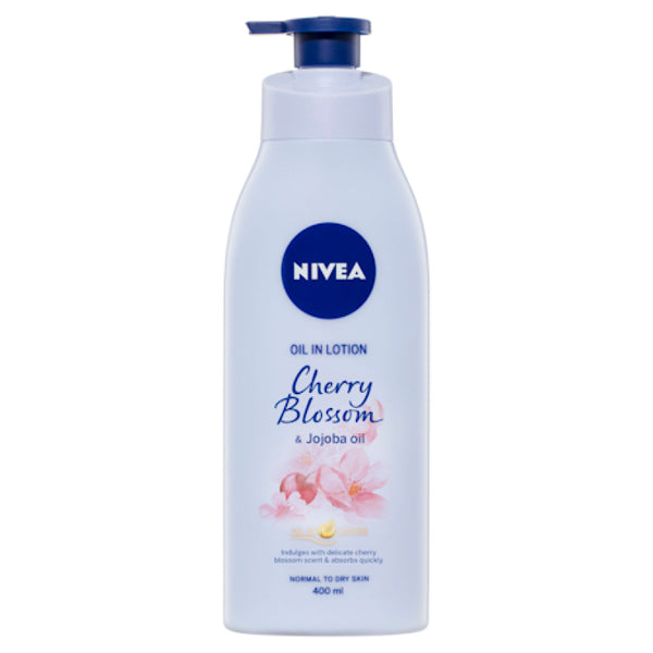 Nivea Oil in Lotion Cherry Blossom Body Lotion 400ml