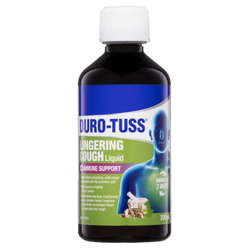 Duro-Tuss Lingering Cough + Immune Support 200ml