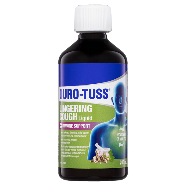 Duro-Tuss Lingering Cough + Immune Support 200ml