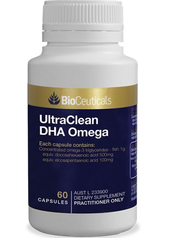 BioCeuticals UltraClean DHA Omega 60 Capsules