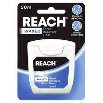 Reach Waxed Shred Resistant Dental Floss 50m