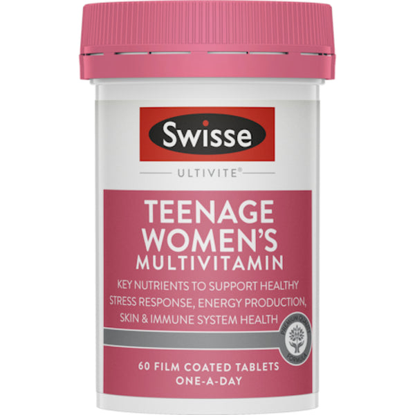 Swisse Teenage Women Ultivite 60 Tablets