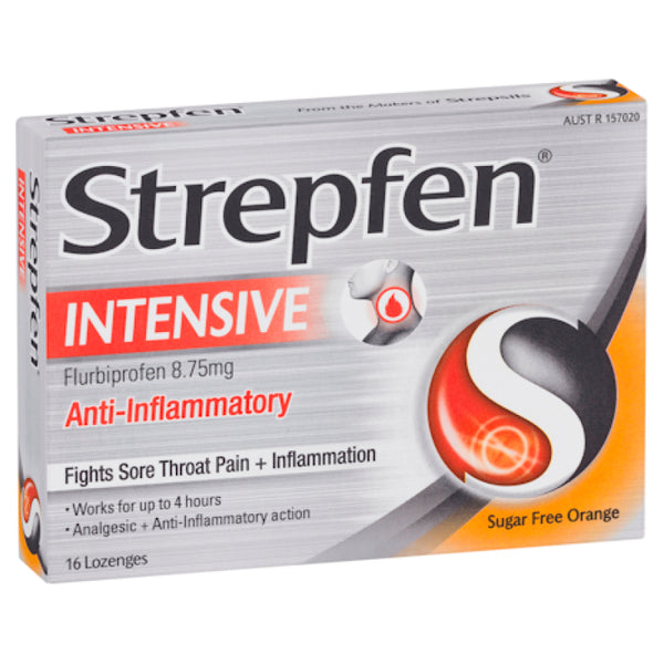 Strepfen Intensive Orange Lozenges 16