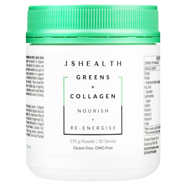 JS Health Greens + Collagen 195g