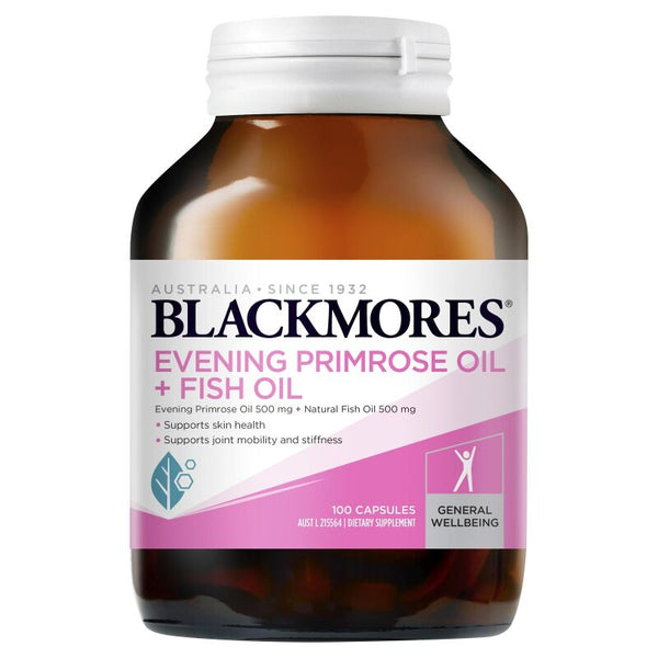 Blackmores Evening Primrose Oil + Fish Oil Capsules 100