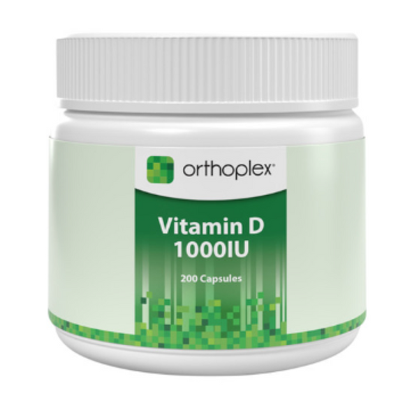 Orthoplex Green Vitamin D 1000IU 200 Capsules