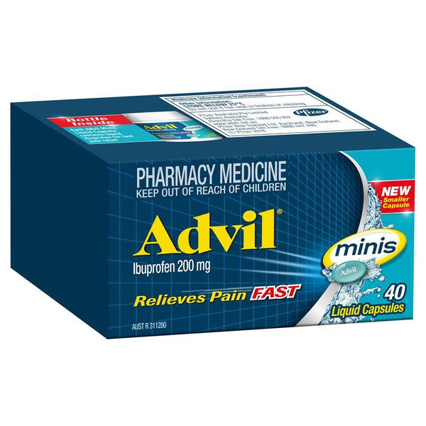 Advil Minis Liquid Caps 40