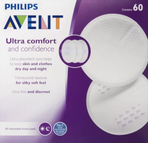 Avent Disposable Day Breast Pads 60 pack