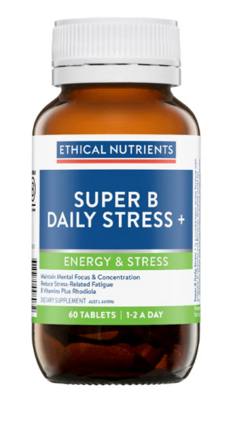 Ethical Nutrients Super B Daily Stress + 60 Tablets