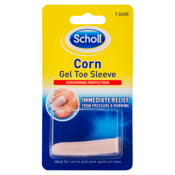 Scholl Corn Gel Toe Sleeve
