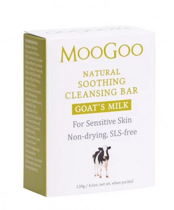 MooGoo Hydrating Cleansing Bars Fresh Goats Milk 130g