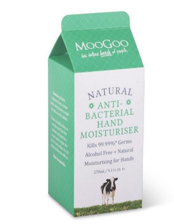 Moogoo Anti-Bacterial Hand Moisturiser 270ml