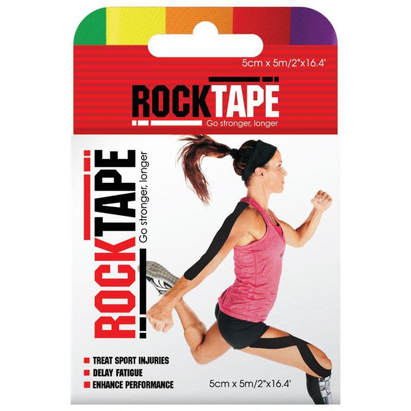 RockTape Kinesiology Tape - Rainbow 5cm x 5m