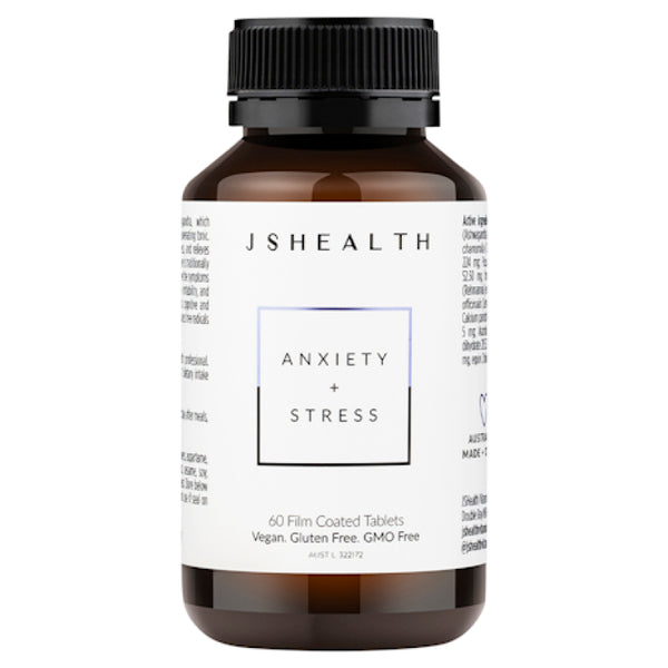 JS Health Anxiety + Stress Formula 60 Tablets