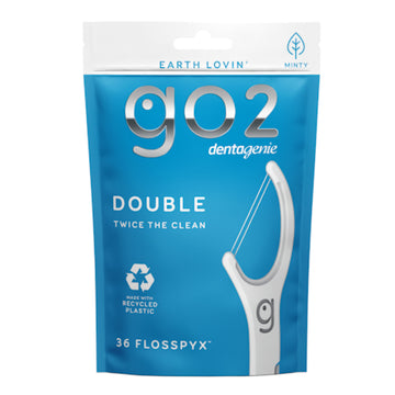 GO2 Dentagenie Double Flosspyx Mint 36 Pack