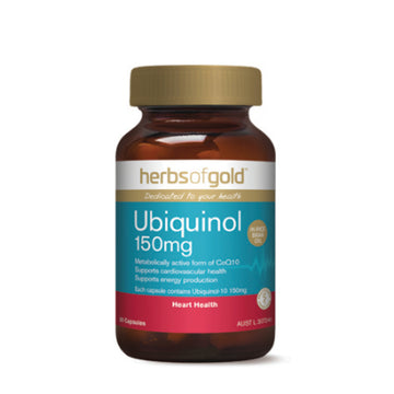 Herbs of Gold Ubiquinol 150mg 30 capsules