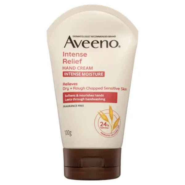 Aveeno Intense Relief Soothing Fragrance Free Hand Cream 100g