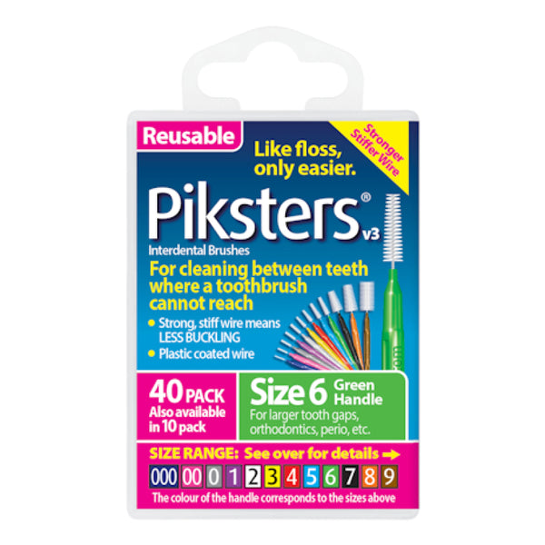 Piksters Size 6 40 Pack