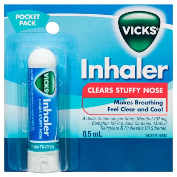 Vicks Inhaler Nasal Decongestant 1 Pack