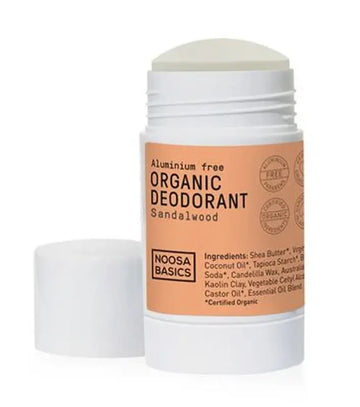 Noosa Basics Organic Deodorant Stick Sandalwood 60g