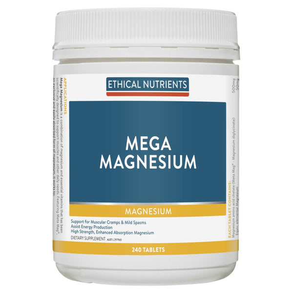 Ethical Nutrients Mega Magnesium Tablets 240