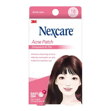 Nexcare Acne Patch Transparent & Thin 18 pack